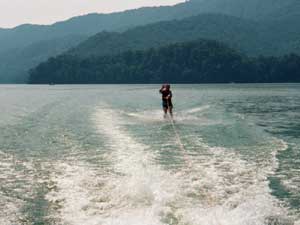 Water Skiing - Watauga Lake