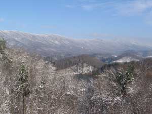 Near the Butler bridge